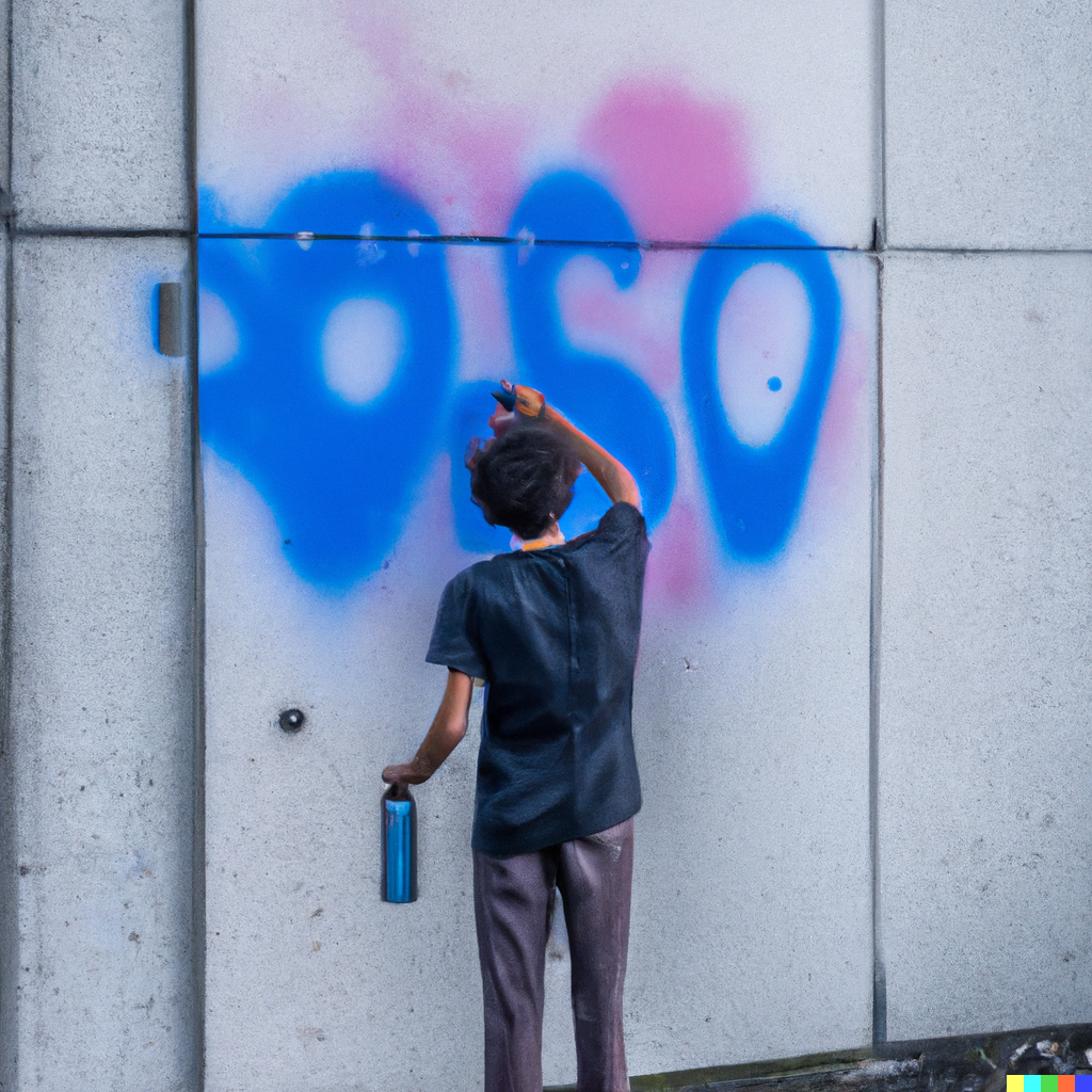 Tag, dégradation